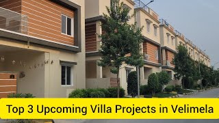 Exploring Top 3 Upcoming Villa Projects in Velimela Kollur [upl. by Nehtan]