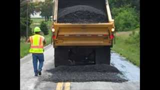 Road Patching Operation near Cole Camp MO [upl. by Penelope]