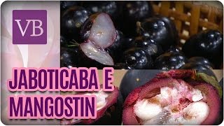 Jaboticaba e Mangostin  Chá de Casca de Jaboticaba  Você Bonita 011116 [upl. by Nohpets856]