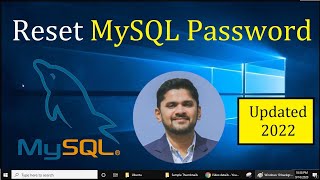 How to Reset MySQL Password on Windows 10  Amit Thinks  2022 [upl. by Atineg]