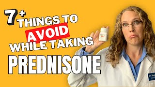 7 Things To Avoid While Taking Prednisone [upl. by Aerdnaeel]