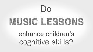 Study Finds No Evidence for Cognitive Benefits of Music Ed [upl. by Golden]