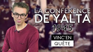 La conférence de Yalta 1945  Une minute pour comprendre [upl. by Shotton]