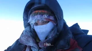 Elisabeth and Tomek on Messner 2000 during the winter 201415 [upl. by Anthony]