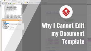 Why I Cannot Edit my Document Template [upl. by Kwabena]