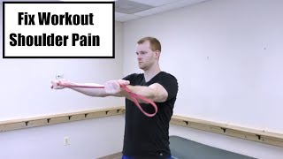 Band Pull Apart Series  Shoulder Pain Relief Exercises [upl. by Colburn]