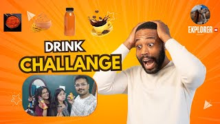 My BIGGEST drink CHALLENGE Ever ATE LALMIRCH WATER I got SICK It wasnt FUN Will I GET MAAZA [upl. by Eugenle383]