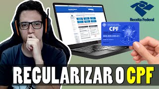 Como regularizar o CPF no site da Receita Federal [upl. by Oettam]