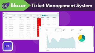 Build a Ticket Management System in ASPNET Core Blazor Server  Part 1 [upl. by Clorinde273]