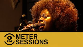 Angie Stone  Holding Back The Years Simply Red cover Live on 2 Meter Sessions [upl. by Anilosi]