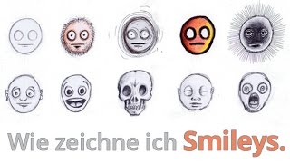 Wie zeichne ich Smileys [upl. by Iaria]