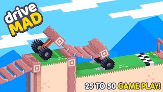 Drive Mad 2550 Levels Game Play – No Download Required – Free Unblocked Games on RocketGamesio [upl. by Xad]