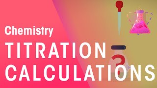 How To Do Titration Calculations  Chemical Calculations  Chemistry  FuseSchool [upl. by Pendleton]