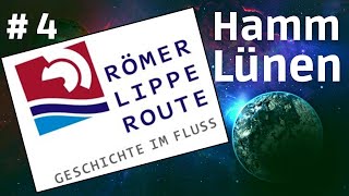 RömerLippeRoute 🔹 Hamm  Bergkamen  Lünen  Radreise vom Hermann zum Rhein  🔹 4 Radtour Etappe [upl. by Ylehsa]