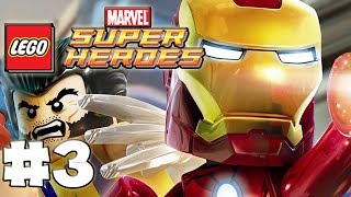 LEGO Marvel Superheroes  Part 3  Doctor Octopus Takedown HD Gameplay Walkthrough [upl. by Yenhoj]