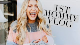 My first mommy vlog  Mommy style [upl. by Llerut802]