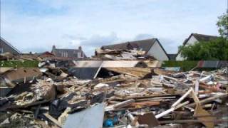 Kinloch Primary School Carnoustie  Demolition [upl. by Aicatsue]