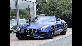 2019 MERCEDES AMG GT ROADSTER  GC MOTORS [upl. by Ellevehs]