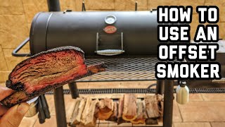 How to Use an Offset Smoker for Beginners [upl. by Jessika]