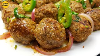 Juicy Kofta Kabab Recipe Beef Kofta Kabab Recipe by Aqsas Cuisine Kofta Kofta Kebab Koftay [upl. by Atteyek]