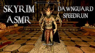 Skyrim ASMR  Playing the ENTIRE Dawnguard DLC Questline 🧛 [upl. by Bussey]