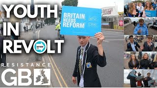 quotThe whole schoolquot l Reform UK Takes The Youth By Storm [upl. by Reggis]