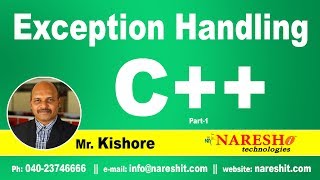 Exception Handling in C Part1  C  Tutorial  Mr Kishore [upl. by Icats]