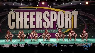 Woodlands Elite Generals 2022 Cheersport Nationals Day 1 [upl. by Ttoile572]