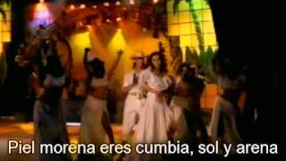 Thalia  Piel Morena Lyrics [upl. by Idonna878]