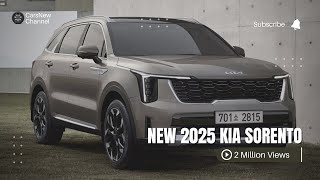 2025 Kia Sorento Shows Its New Face and Revised Interior [upl. by Trammel335]