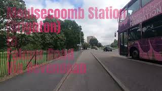 Moulsecoomb Brighton England UK to Falmer Road via Bevendean [upl. by Yetta]