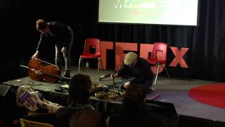 Sound Therapy for Anxiety and Stress Jonathan Adams and Montana Skies at TEDxTelfairStreet [upl. by Ialda]