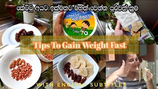 Tips to Gain Weight Fast  Easy and Budget Friendly  Dos and Donts  vlog weightgain skincare [upl. by Dorkas414]