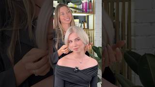 Стилист Екатерина Рыжакова ✨ transformation hair beauty blonde beautiful haircut hairstyle [upl. by Eramal]