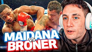 REACCION A CHINO MAIDANA VS BRONER [upl. by Dryden139]