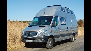 Mercedes camper van conversion from Germany  CS Rondo XL [upl. by Gaven889]