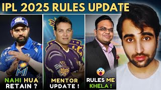 IPL 2025 News Trade Window OPEN SOON😱KKR Mentor Delay  Mega Auction Rules Update  Rohit Sharma [upl. by Ingamar]