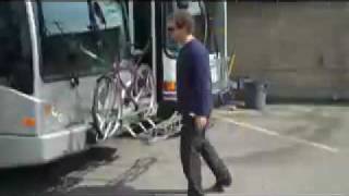 Using RTDs Bus Bike Racks [upl. by Auberbach]