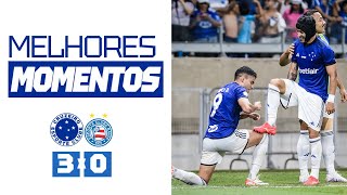 🦊⚽ MELHORES MOMENTOS  Cruzeiro 3 x 0 Bahia [upl. by Ayatahs]