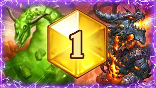 NEW Sludge Discard Warlock is Genius  Legend to Rank 1  Hearthstone [upl. by Nogem]