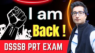 VIPLAV SIR IS BACK 🛑 DSSSB PRT EXAM DISCUSSION [upl. by Haimrej39]