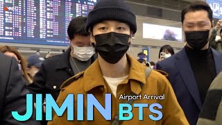 지민BTS 인천공항 입국  BTS JIMIN Airport Arrival [upl. by Nakashima]