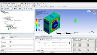 ANSYS Workbench  Contact Non linearity  Interference Analysis  Solid Mesh [upl. by Anecusa]