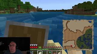 ASMR Lets Play Minecraft First Time using a Map to find Treasure [upl. by Biggs]