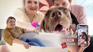 Dit wordt onze badkamer amp wat kost het  een nieuw familielid 🐶❤️  Verhuisvlog 6  Vera Camilla [upl. by Shannon543]