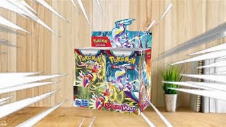 Scarlet and Violet Booster Box Opening Crazy [upl. by Hoo]