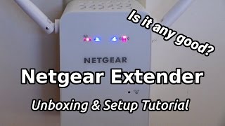 Netgear Extender AC750 Unboxing [upl. by Forester40]