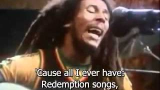 Bob Marley Redemption Song With Lyrics [upl. by Walling883]