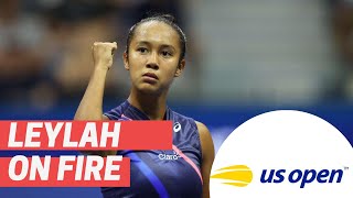 Leylah Fernandez all you need to know about the Canadian teenager setting the US Open on fire [upl. by Nerrej]