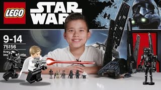 KRENNICS IMPERIAL SHUTTLE  LEGO Star Wars ROGUE ONE Set 75156 Timelapse Unboxing amp Review [upl. by Akemyt166]